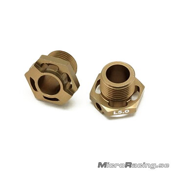 SWORKZ - Hjuladapter  5.0 mm för 8mm Axel, Lättvikts, 2 st, S35-5/5E