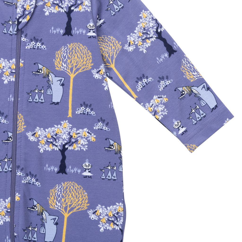 Moomin Baby Pajamas - Filifjonkan Blue - 3