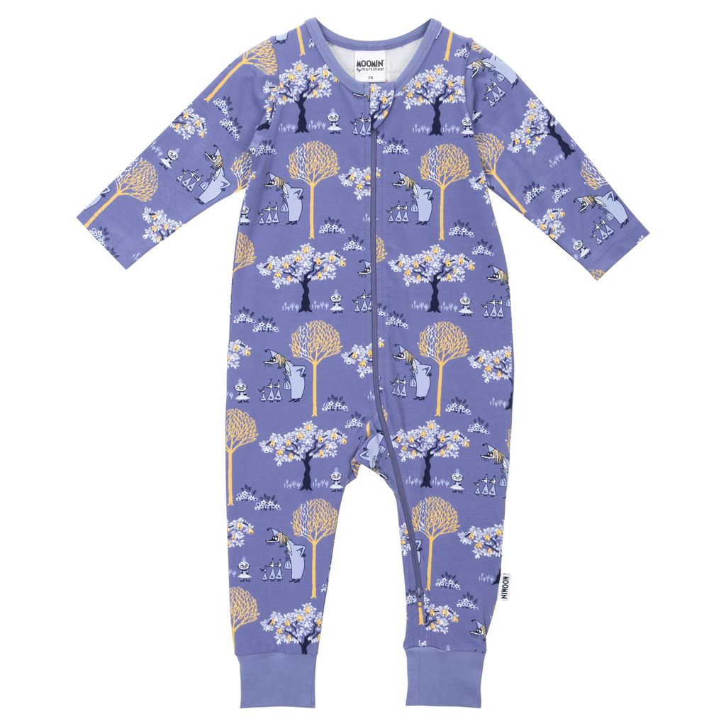 Moomin Baby Pajamas - Filifjonkan Blue