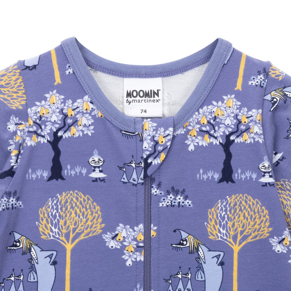 Moomin Baby Pajamas - Filifjonkan Blue - 2