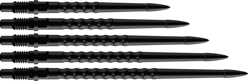 Bulls NL CP Dartspetsar HGH Svarta 40mm - 4