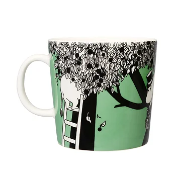 Mumin temugg Grön 0,4L - Mumin samlarmugg Arabia