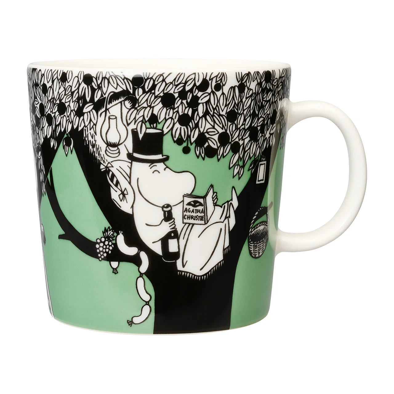 Mumin temugg Grön 0,4L - Mumin samlarmugg Arabia