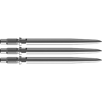 Bulls NL CP Dartspetsar Släta Silver 32mm