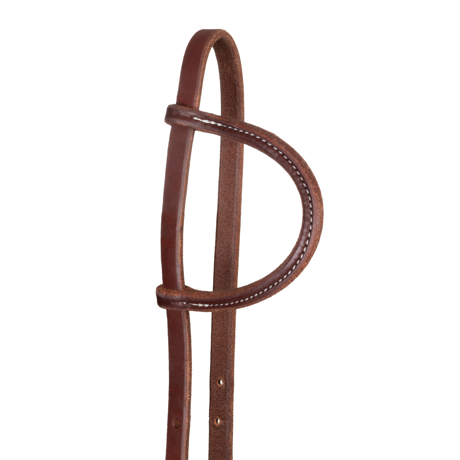 Platinum PRO 5/8" Quick Change Split Ear Oiled Headstall - 2