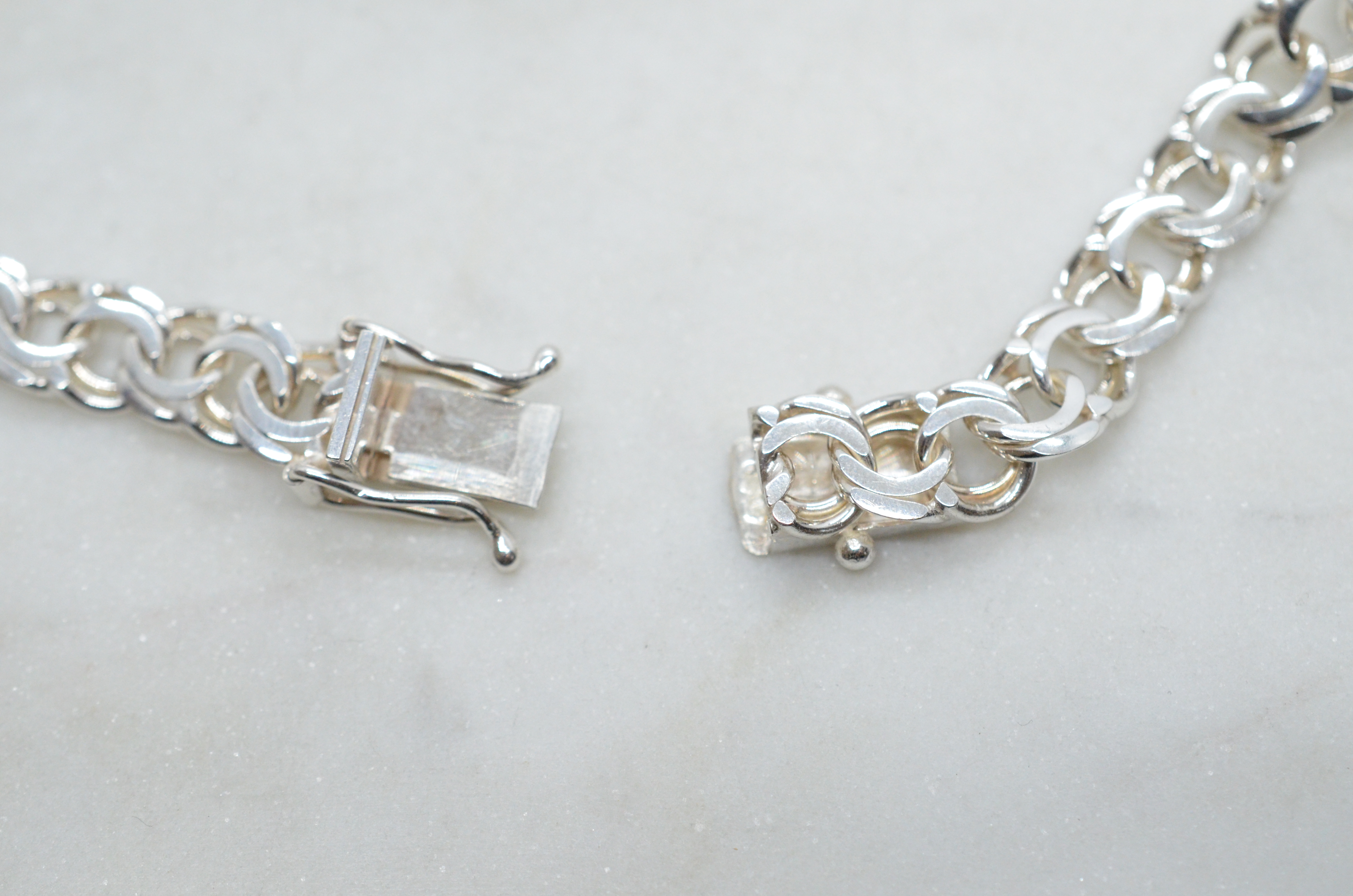 Vintage Bismarck  silverhalsband , 1973 - 5
