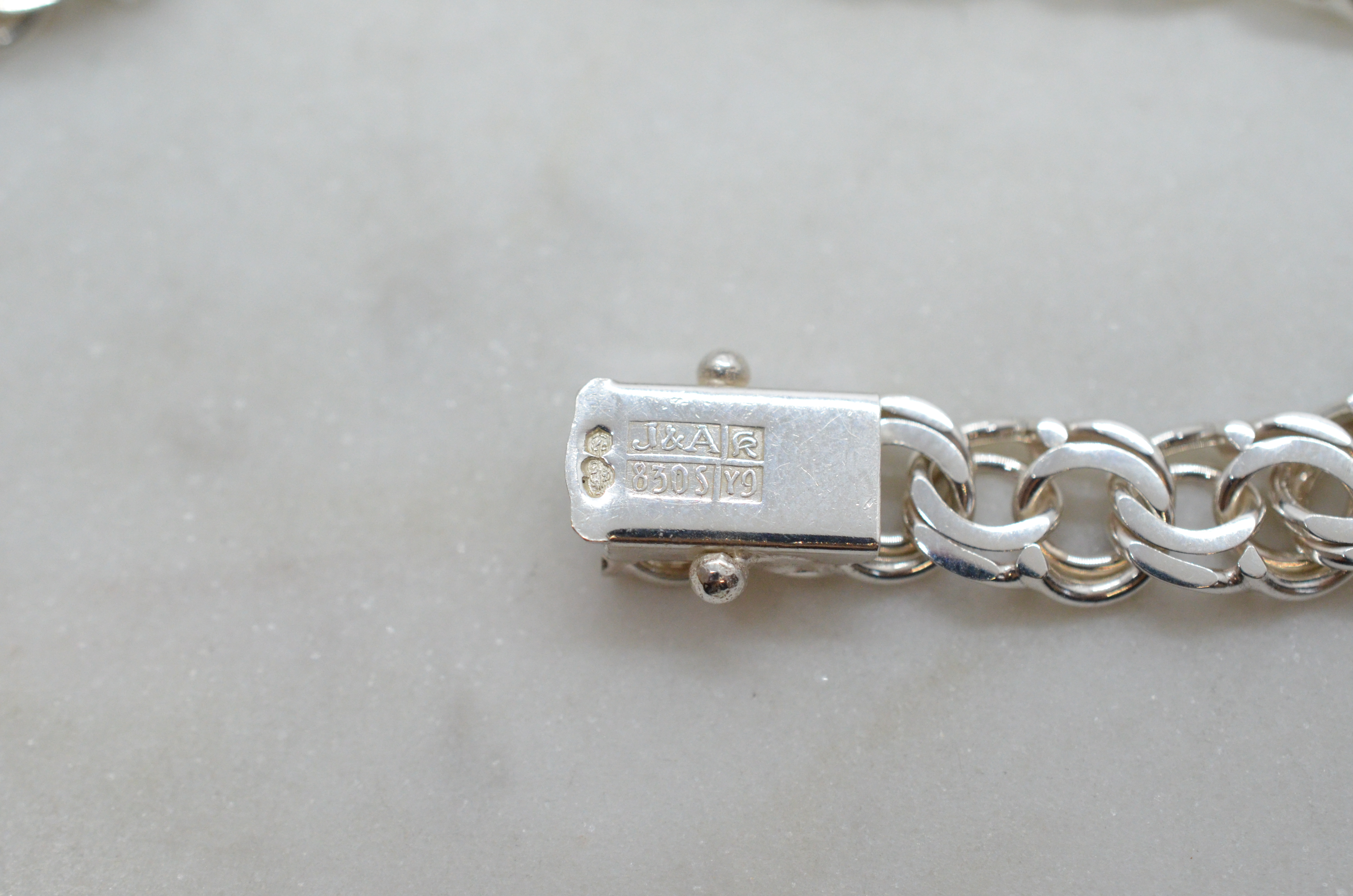 Vintage Bismarck  silverhalsband , 1973 - 6