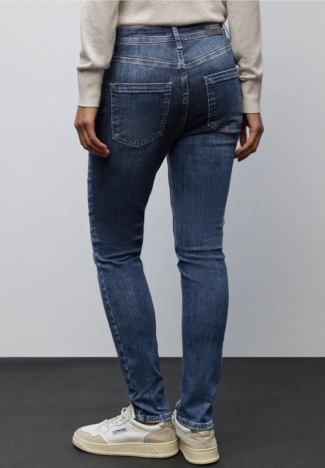 QR Denim-York Slimfit HW - Street One