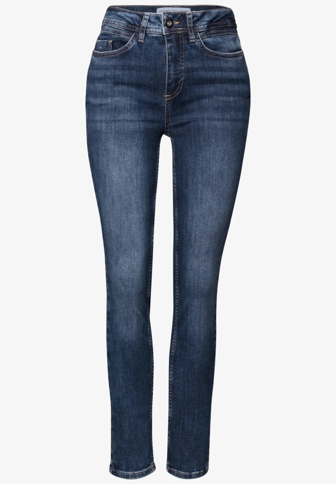 QR Denim-York Slimfit HW - Street One - 4