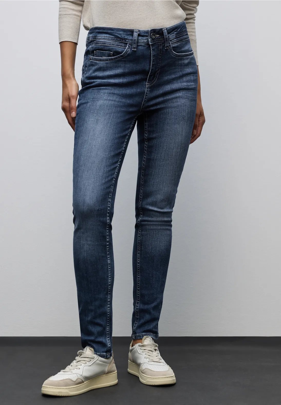 QR Denim-York Slimfit HW - Street One - 3