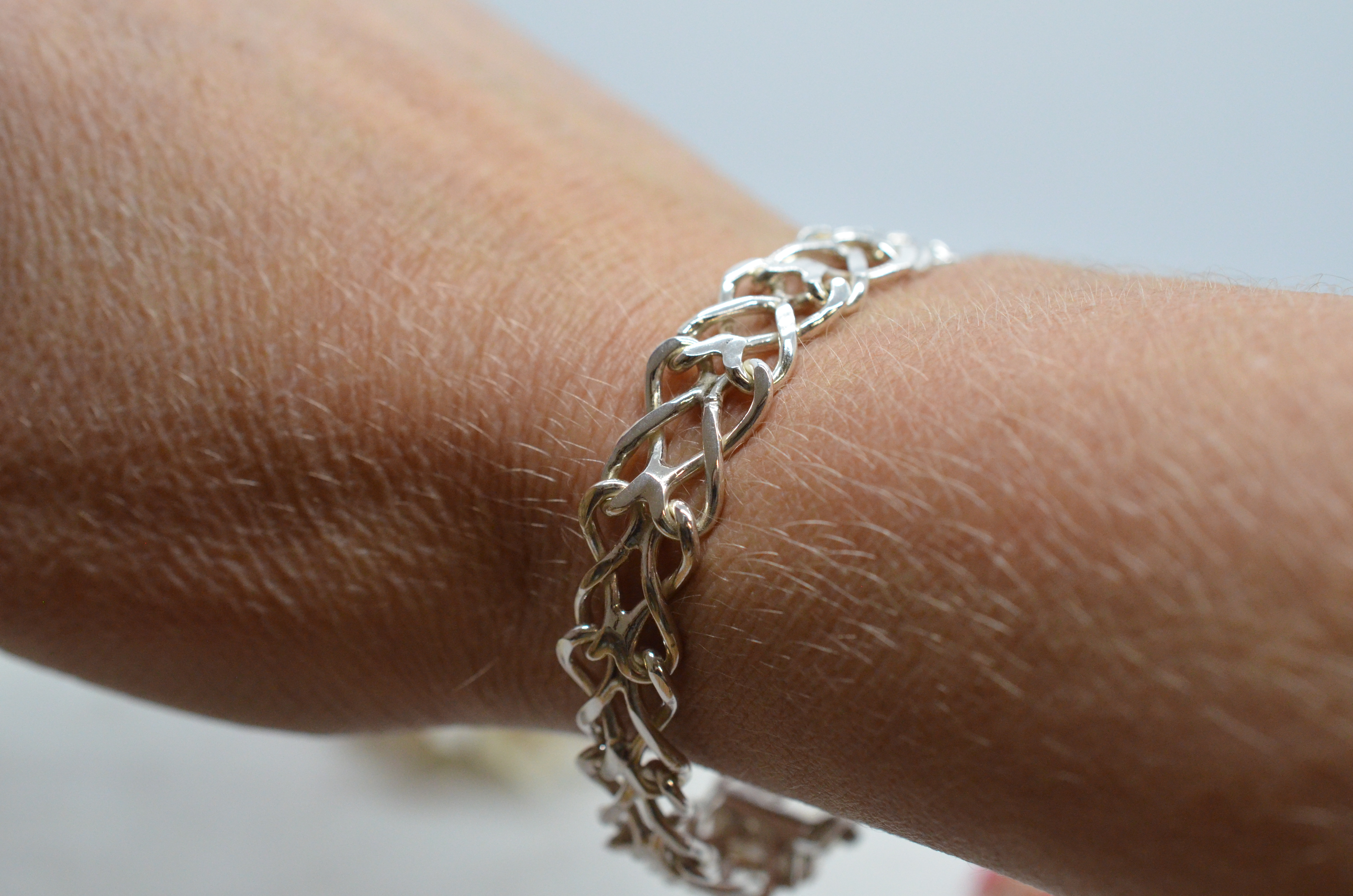 Vintage  silverarmband, 1978 - 3