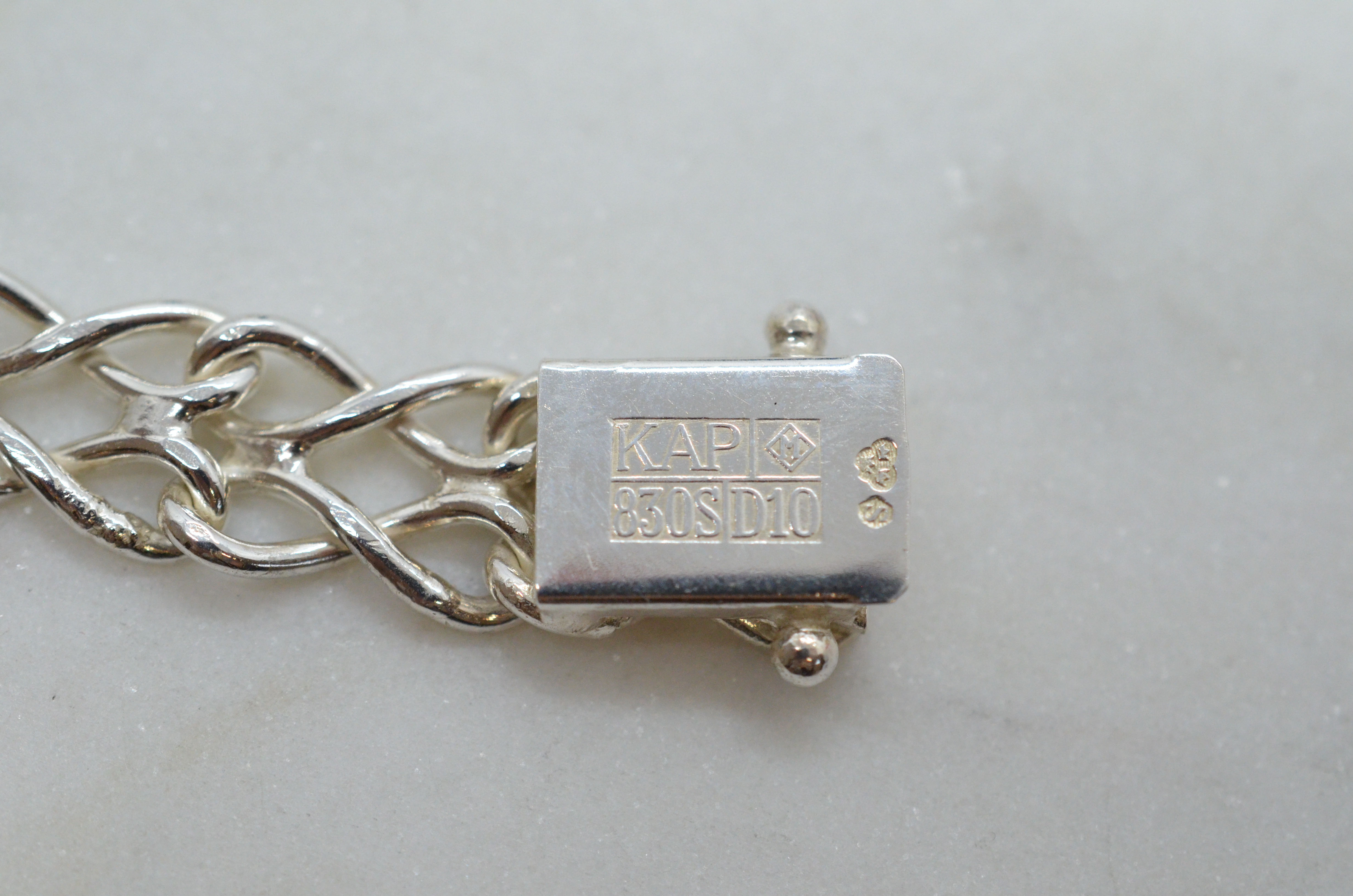 Vintage  silverarmband, 1978 - 2