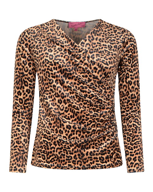 Sammetstopp Louise gatto leopard - 4