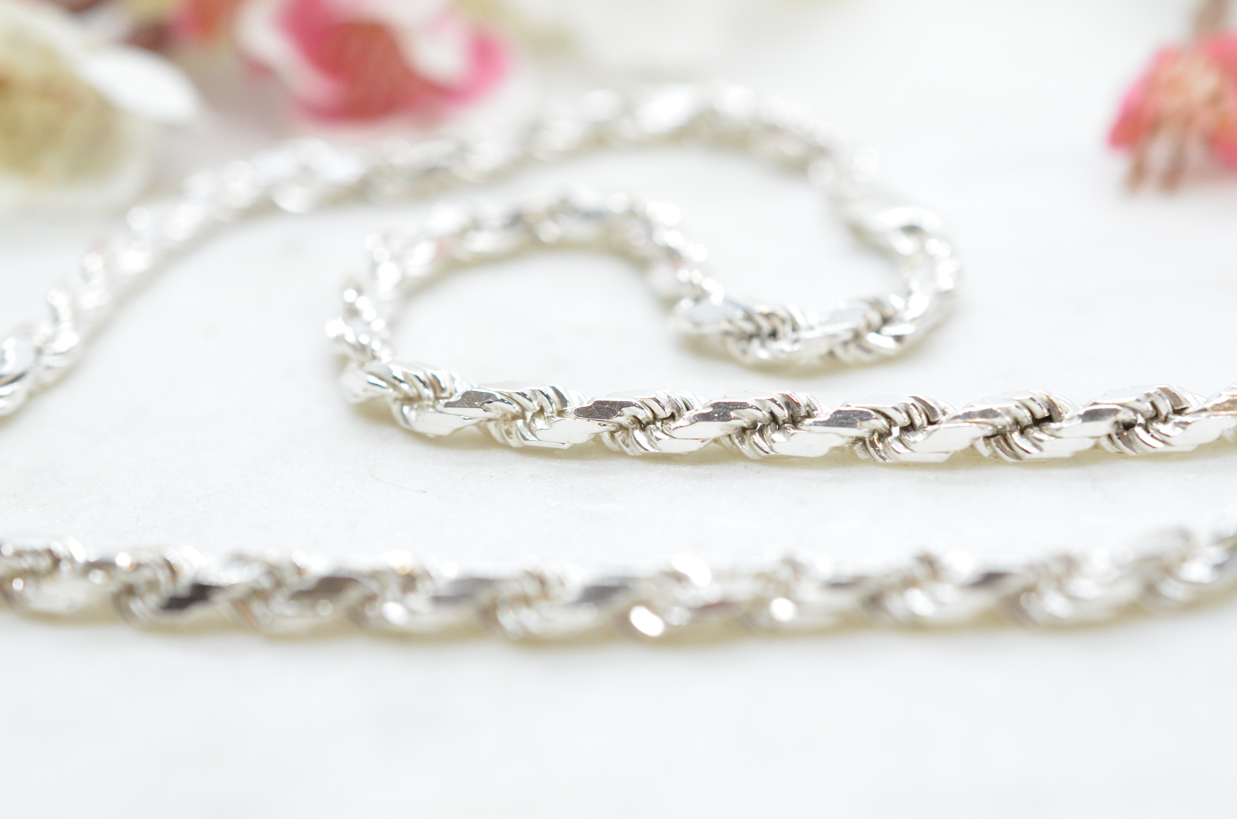 Second Hand silverhalsband  - 2