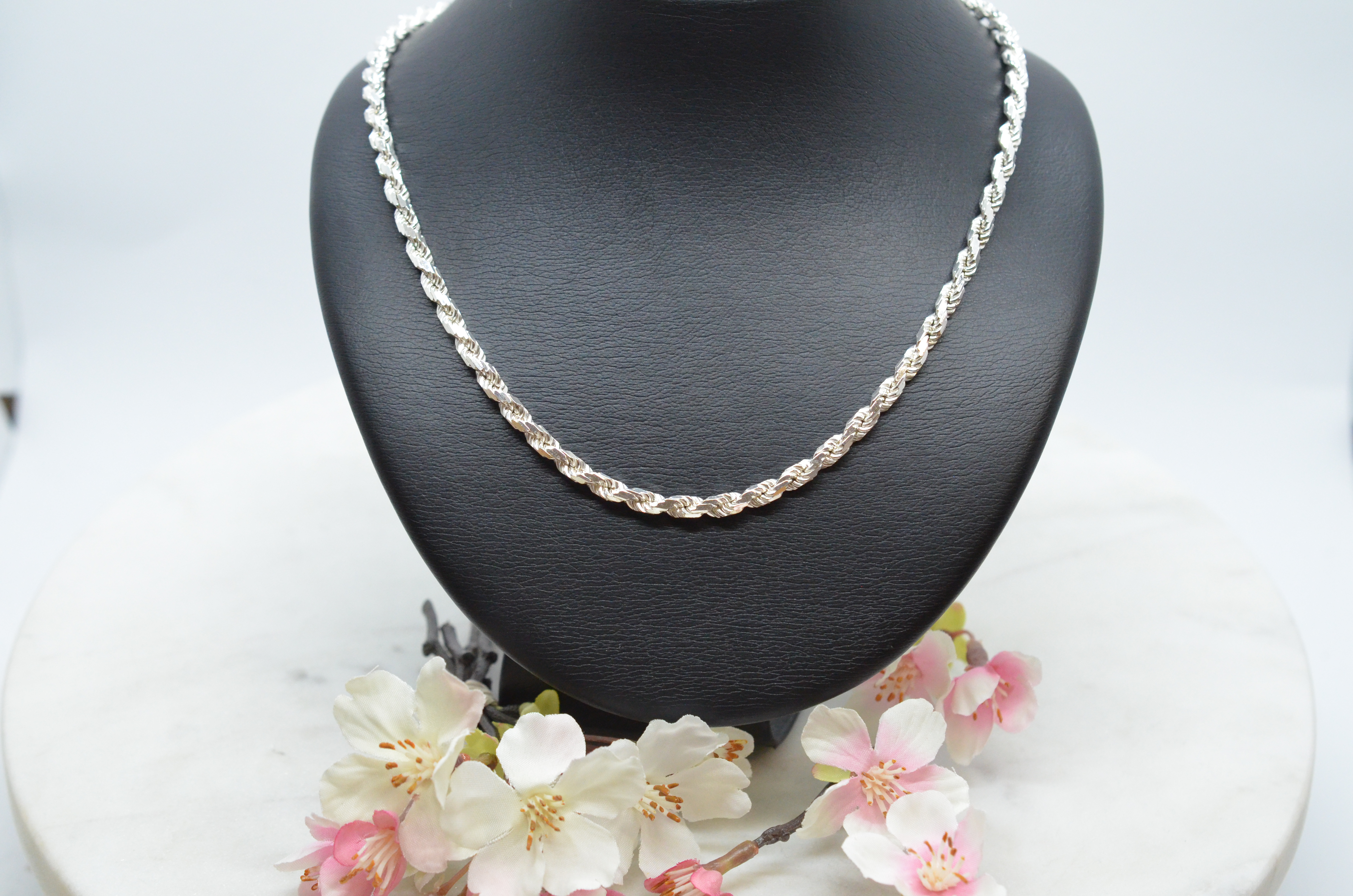 Second Hand silverhalsband 