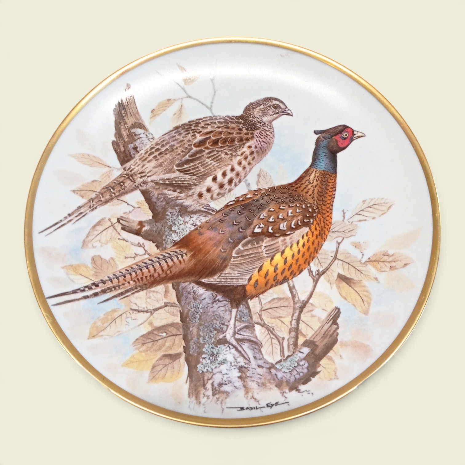 Samlartallrikar Franclin Porcelain 1979, Frankrike, Basil Ede - 8