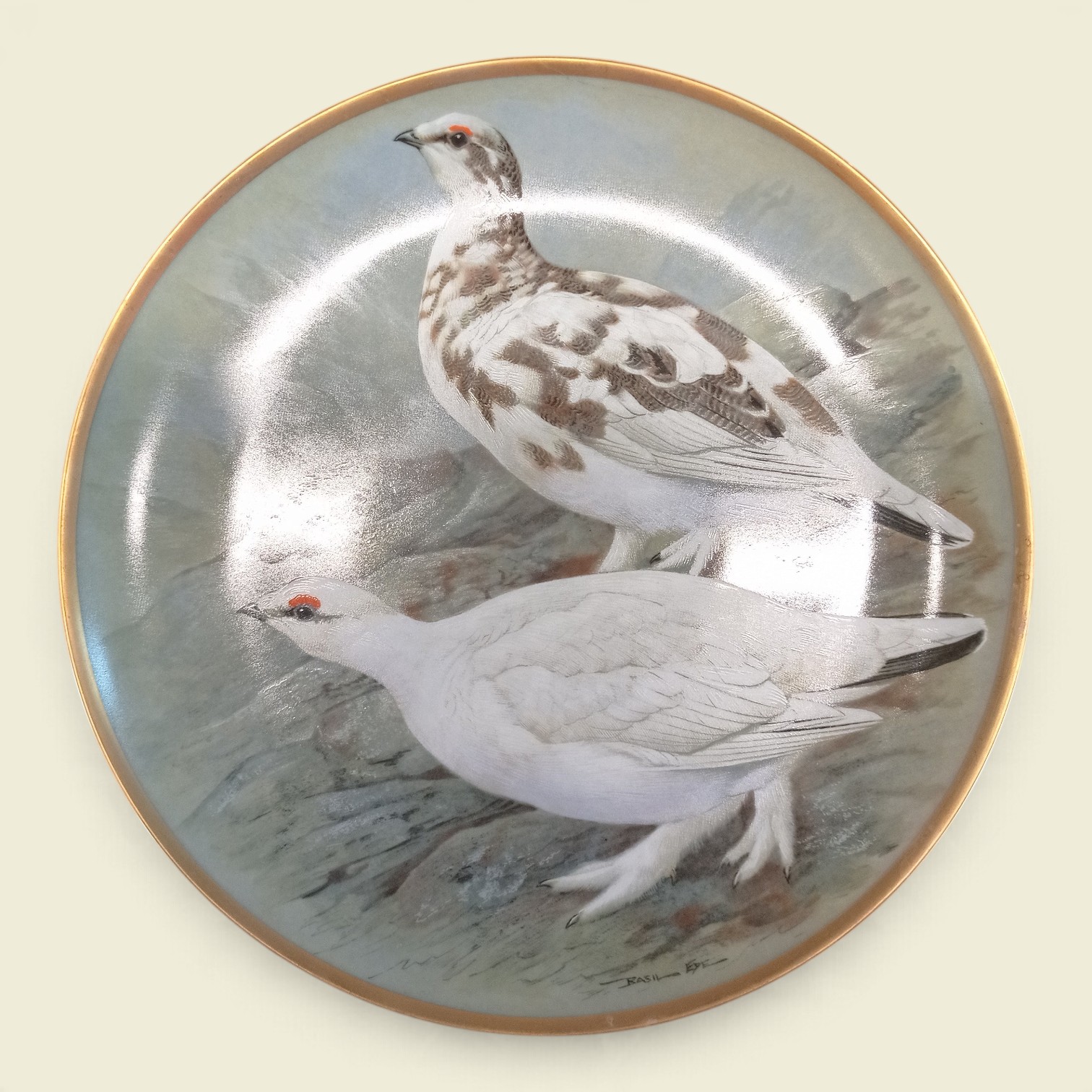 Samlartallrikar Franclin Porcelain 1979, Frankrike, Basil Ede - 4