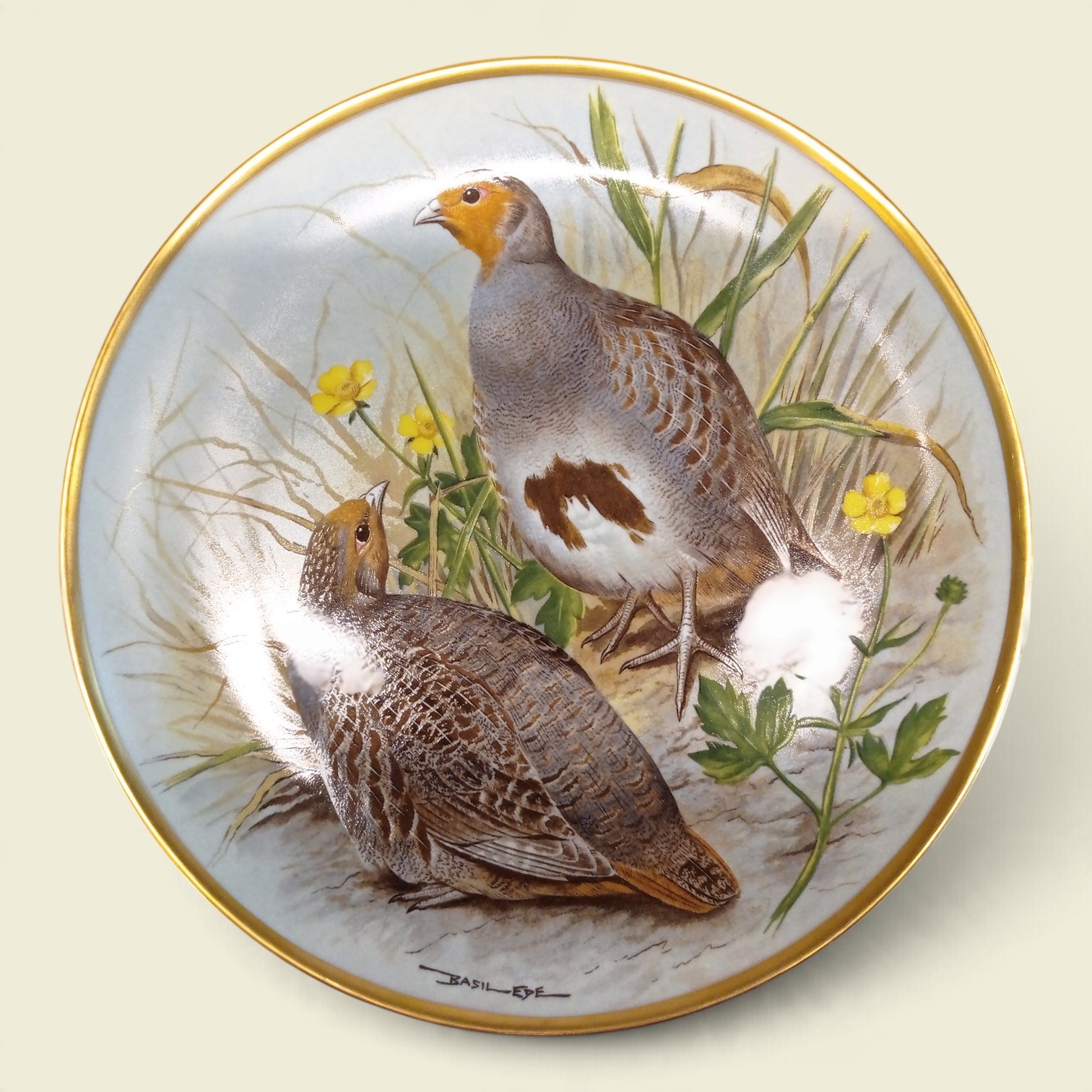 Samlartallrikar Franclin Porcelain 1979, Frankrike, Basil Ede - 6