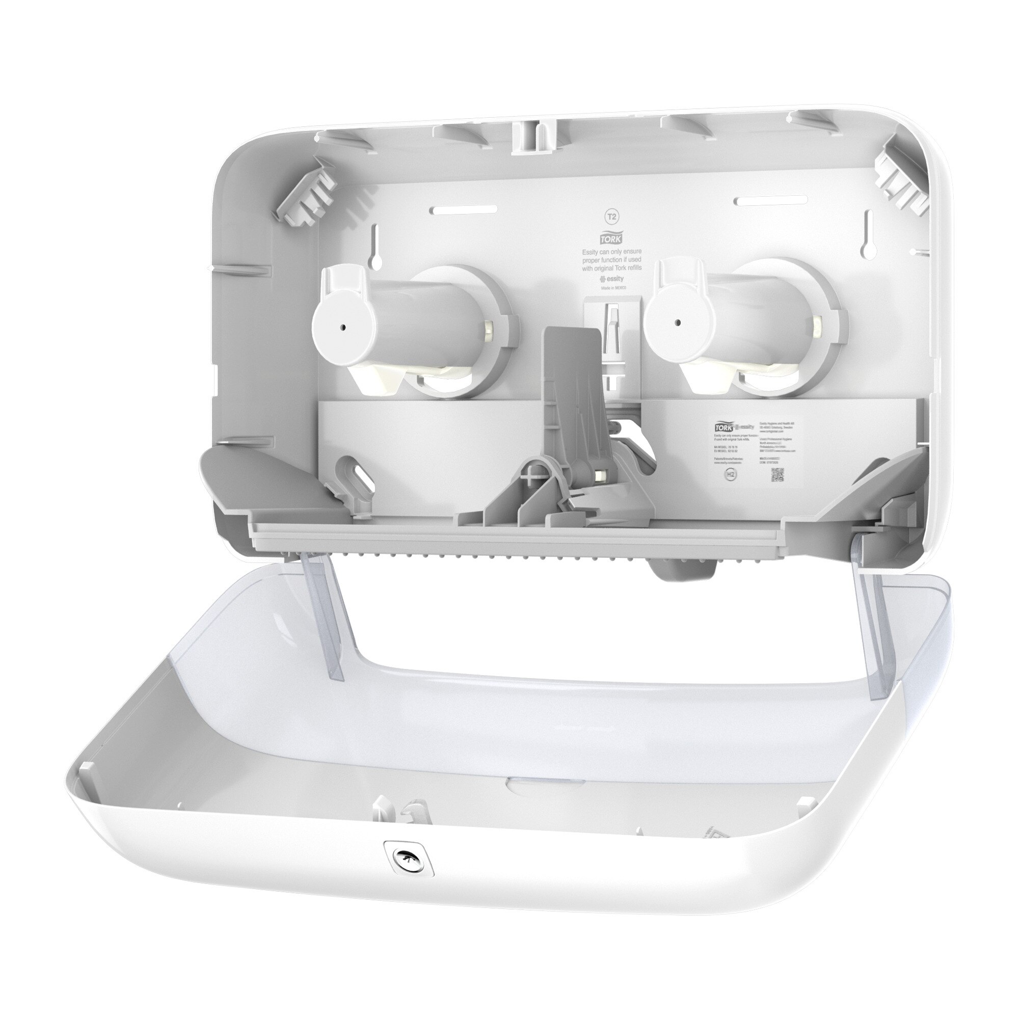 Tork Dispenser Mini Jumbo Twin Toalettpapper vit - 2