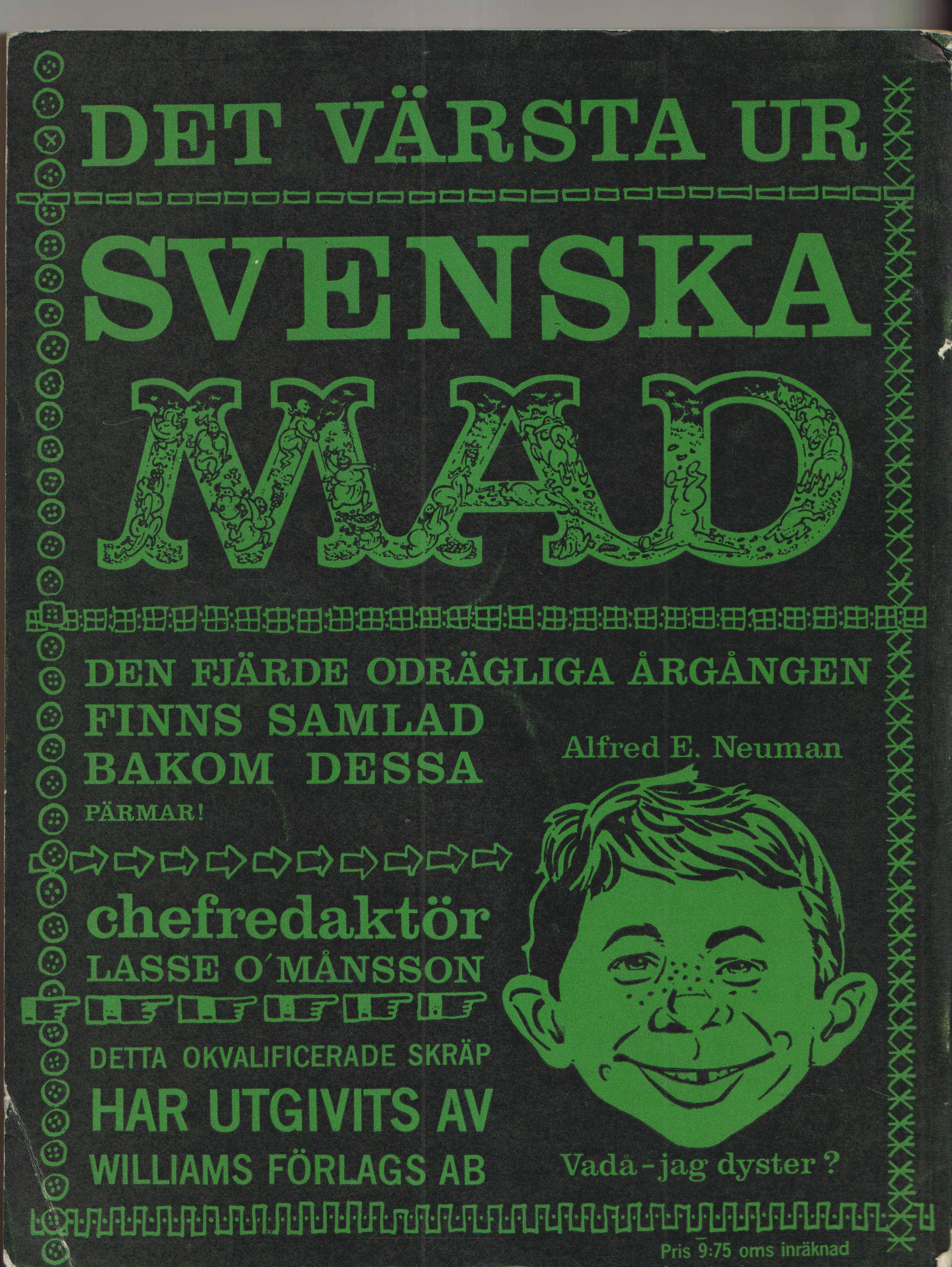 Det värsta ur Svenska MAD 4:e årgången 1963, begagnad - 2