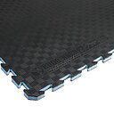 Golvmatta Budo-Nord 1x1m 23mm Svart/Grå
