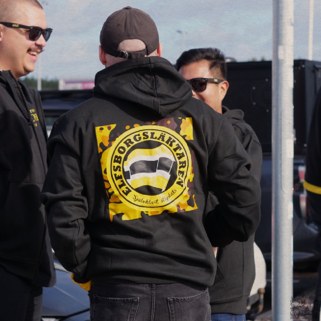 Elfsborgsläktaren zip- ryggtryck
