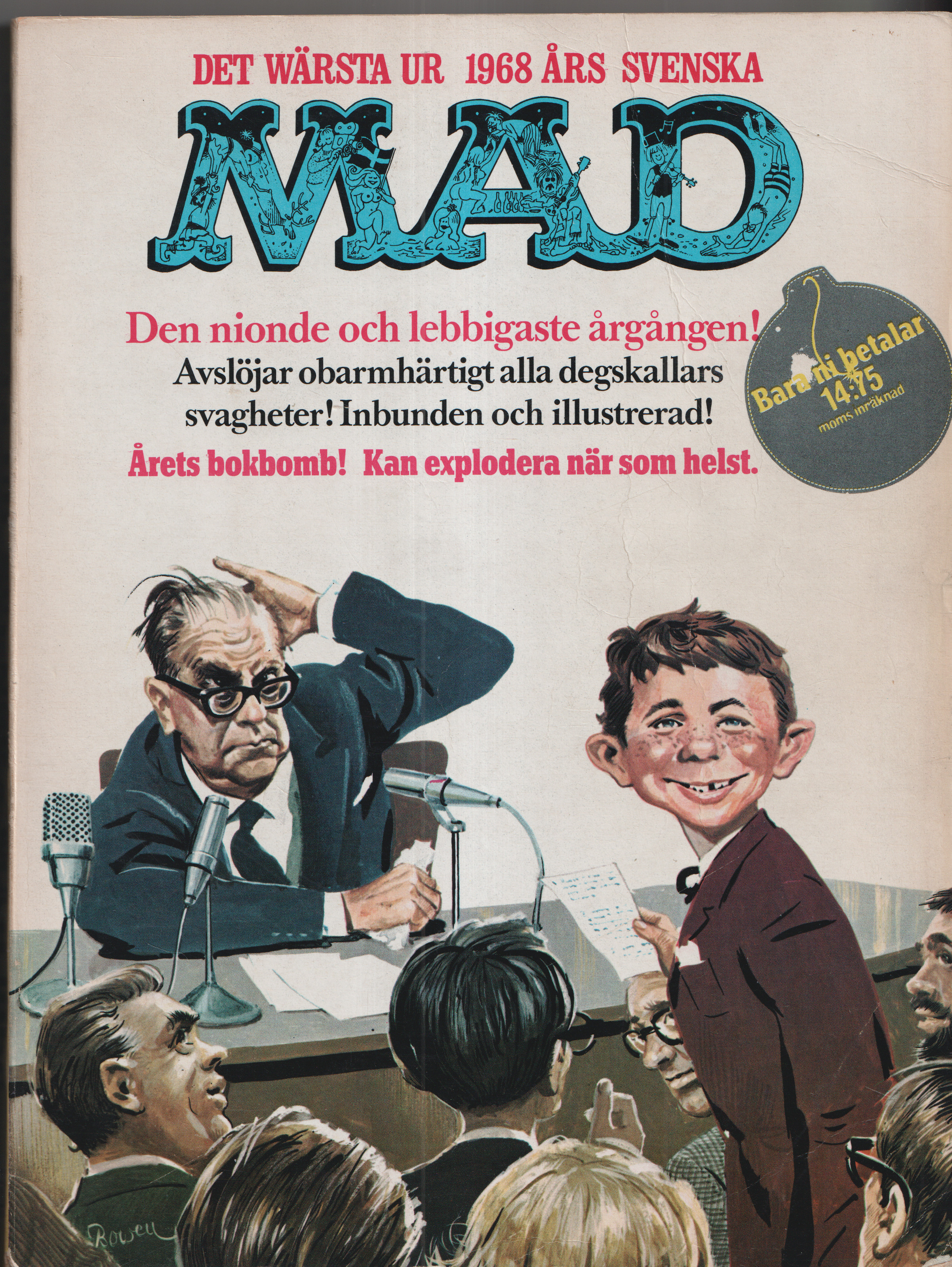 Det värsta ur Svenska MAD 9:e årgången 1968, begagnad