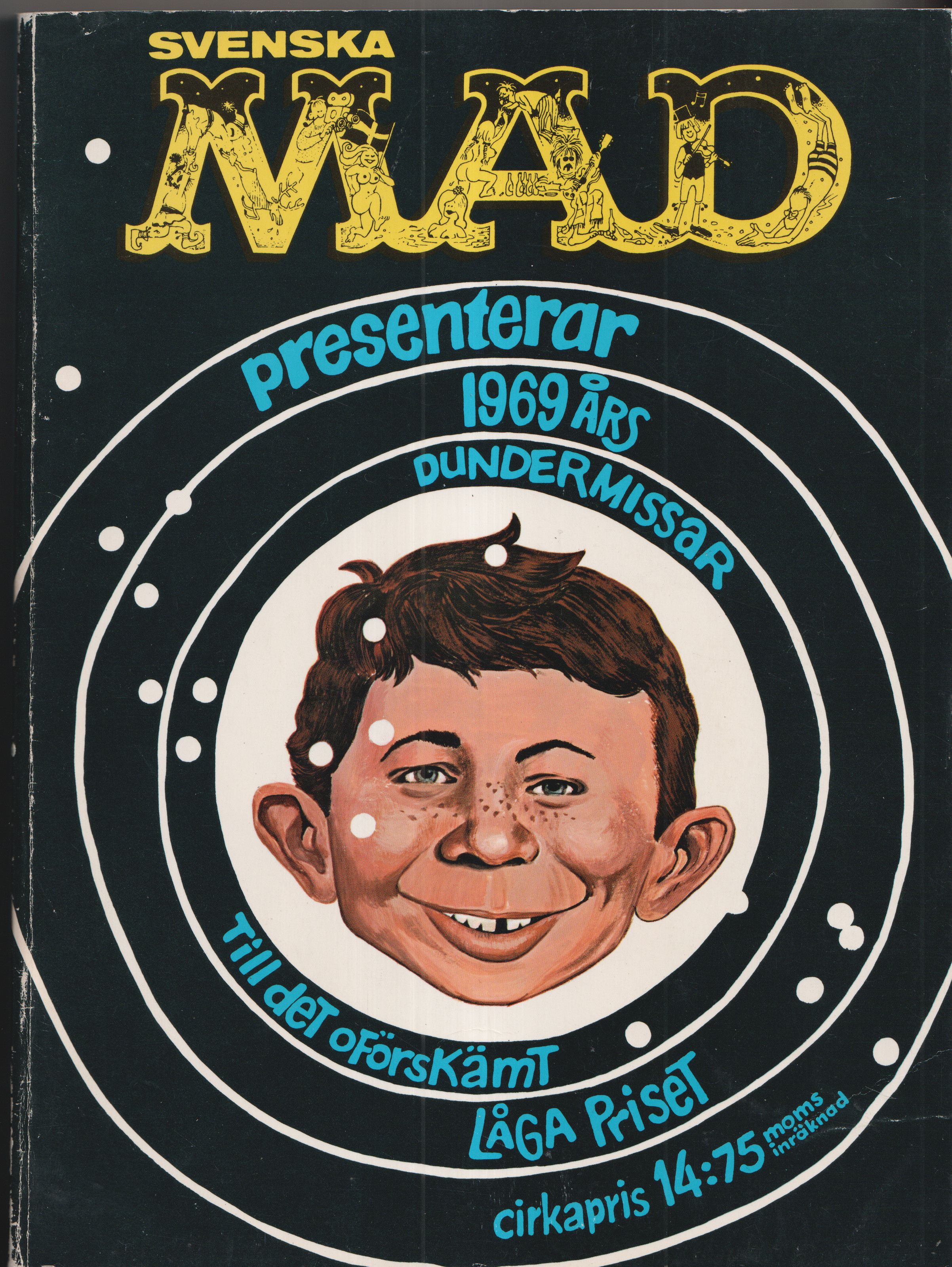 Det värsta ur Svenska MAD 10:e årgången 1969, begagnad