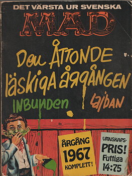 Det värsta ur Svenska MAD 8:e årgången 1967, begagnad