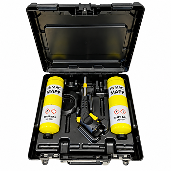 MAPPGAS - KIT MED CYKLONBRÄNNARE  + 2 GASFLASKOR 