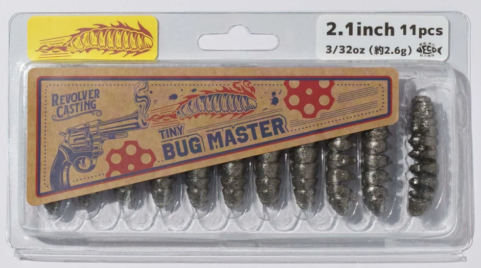 Revolver Casting Tiny BUG MASTER 2.1" 11-pack - 10