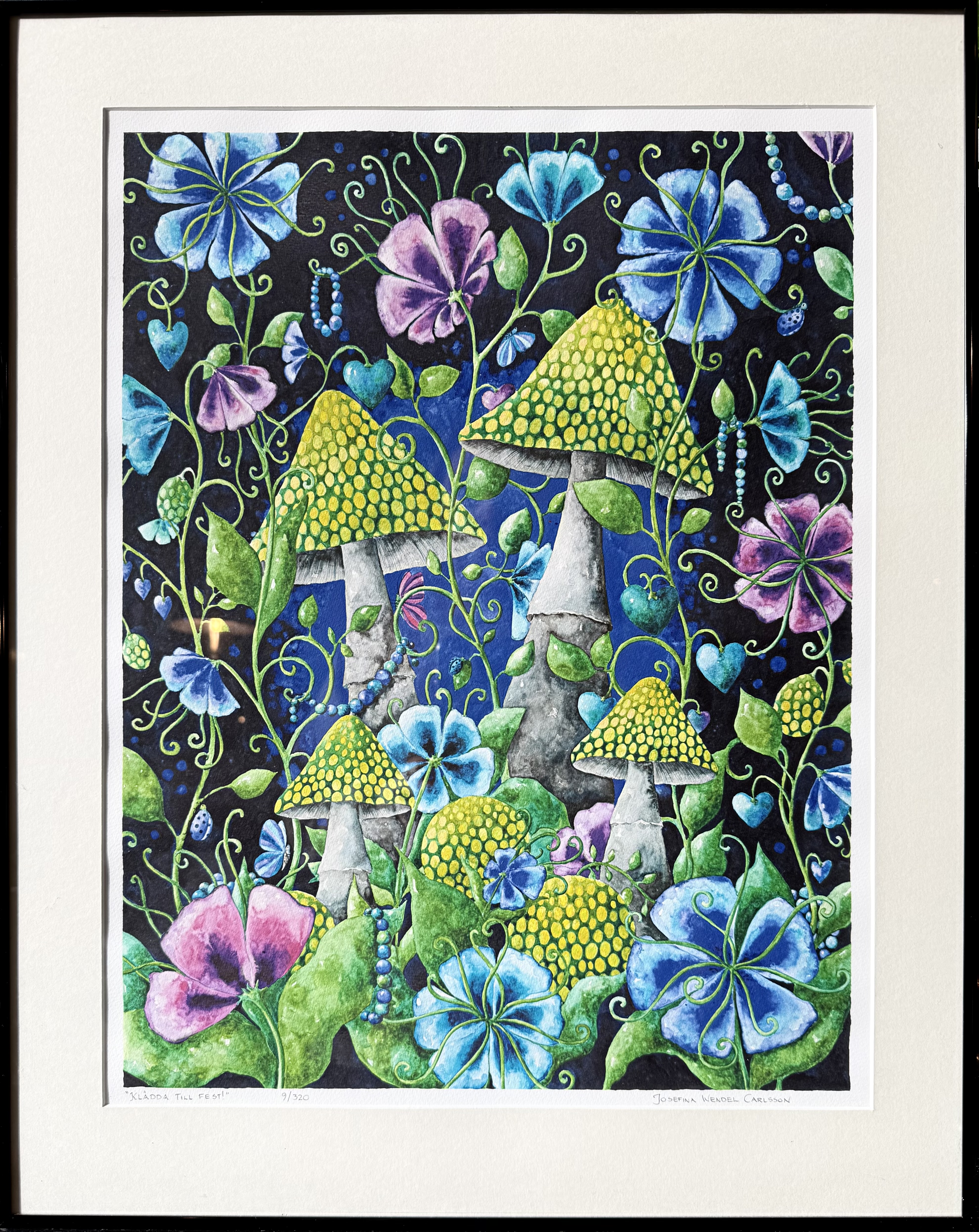 Fine Art Print -  Klädda till fest! 