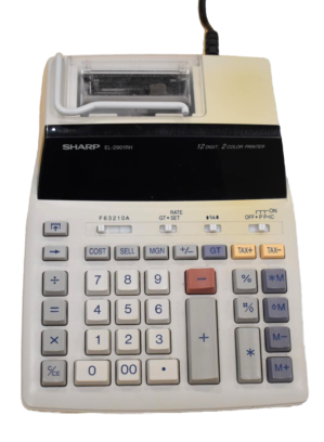 Sharp EL-2901RH Electronic Calculator
