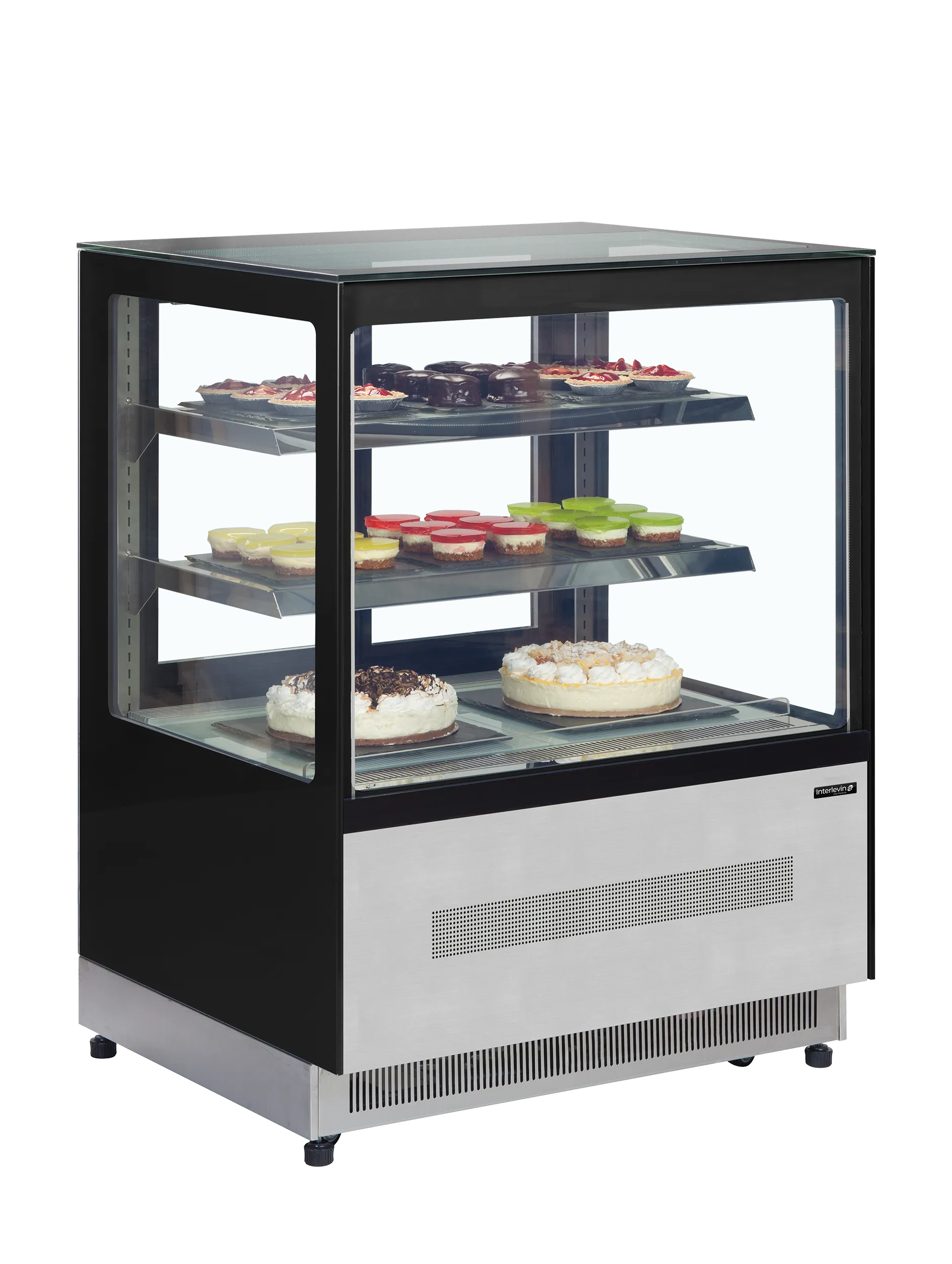 Kyldisplay LPD900F Tefcold, 900 svart/rostfri - 2