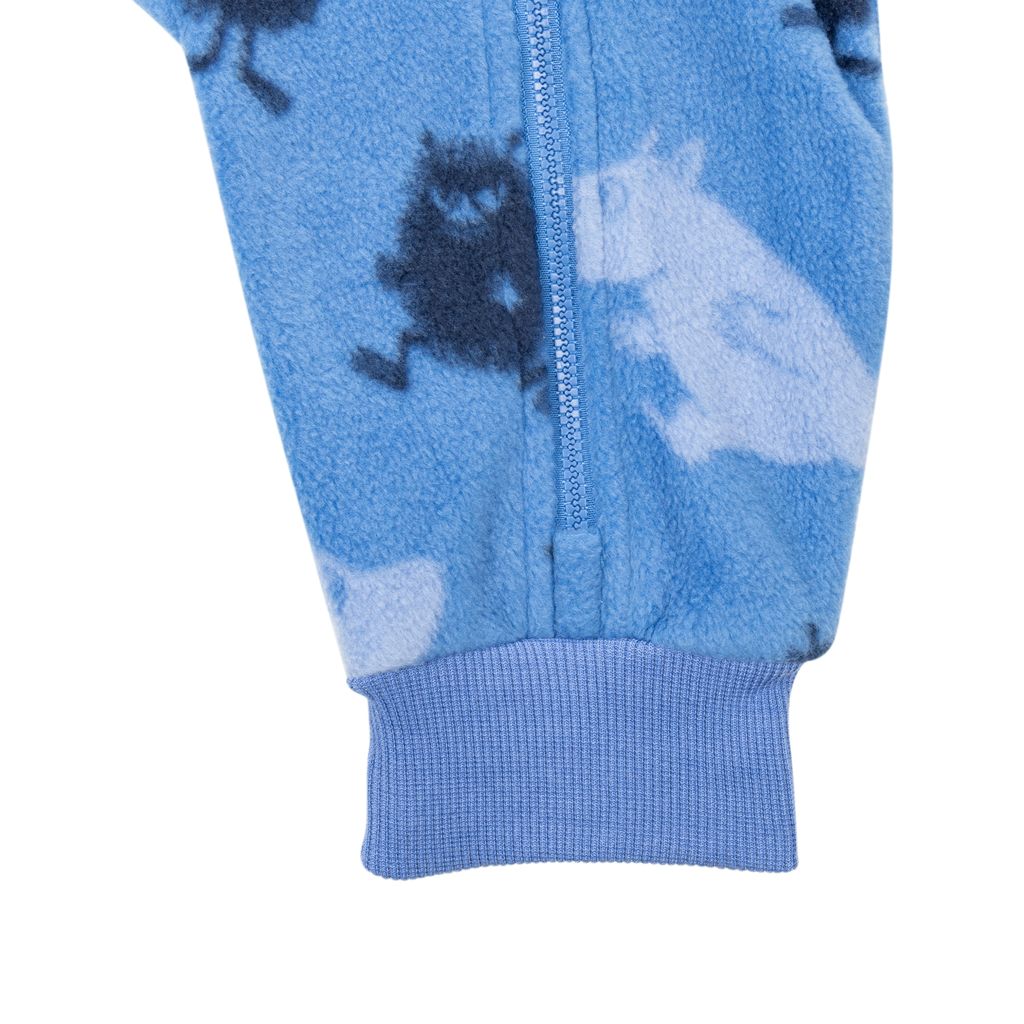 Mumin Bebis Fleeceoverall - Tittut Blå - 5