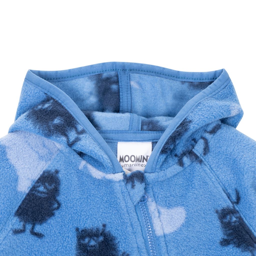 Mumin Bebis Fleeceoverall - Tittut Blå - 2
