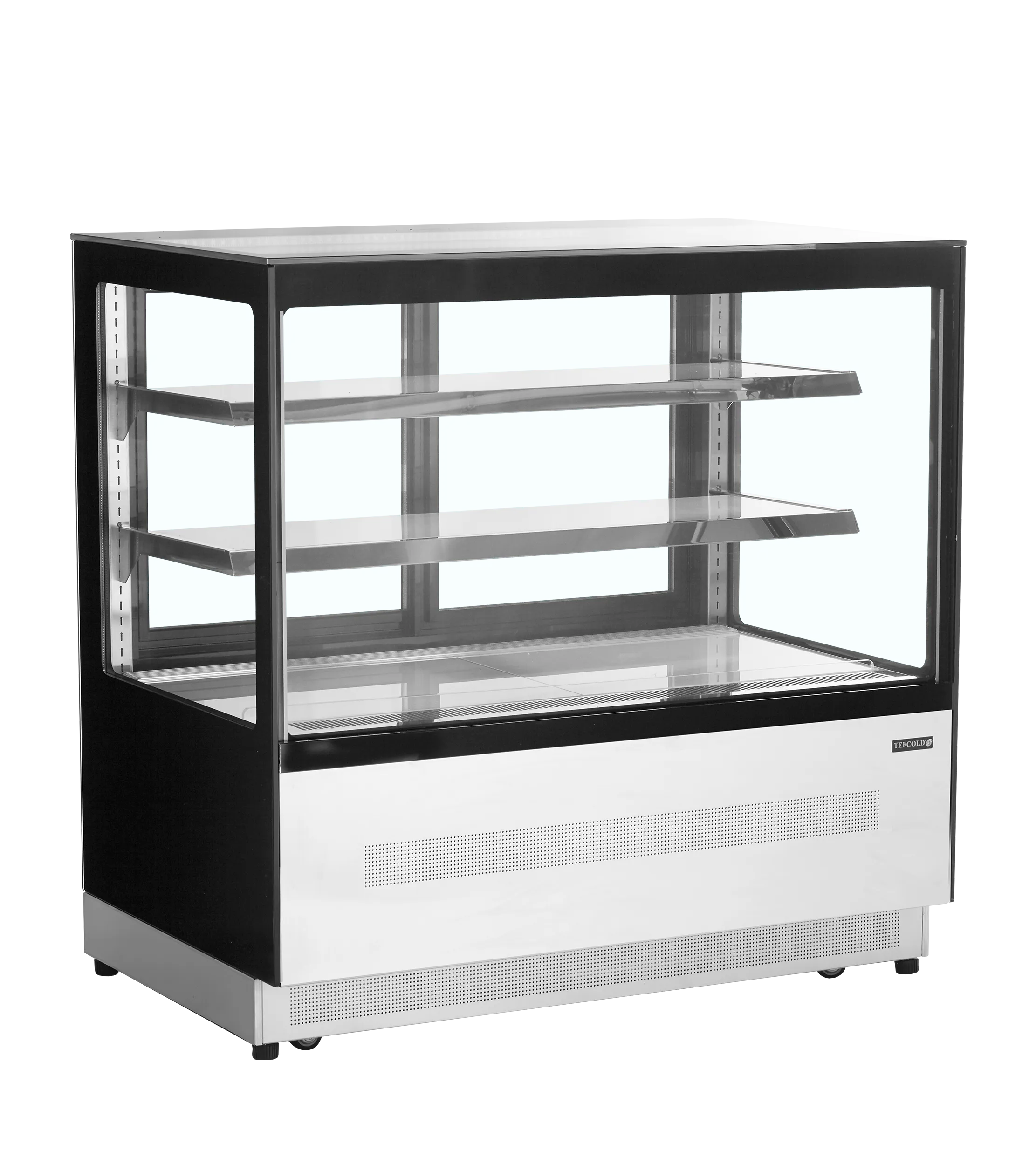 Kyldisplay LPD1200F Tefcold, 1200 svart/rostfri