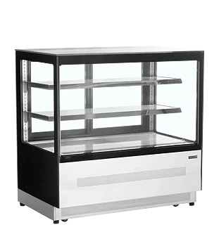 Kyldisplay LPD1200F Tefcold, 1200 svart/rostfri