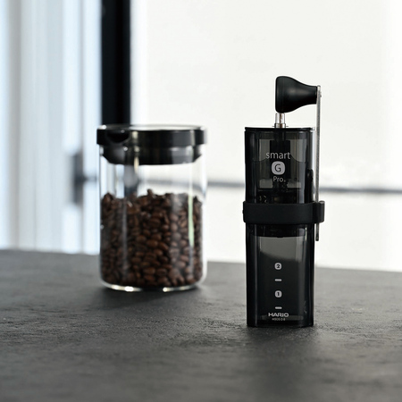 Hario Smart G PRO Kaffekvarn (Transparent Black) - 2