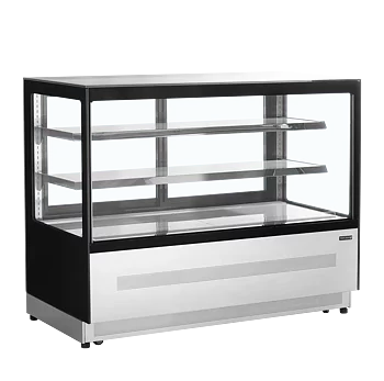 Kyldisplay LPD1500F Tefcold, 1500 svart/rostfri