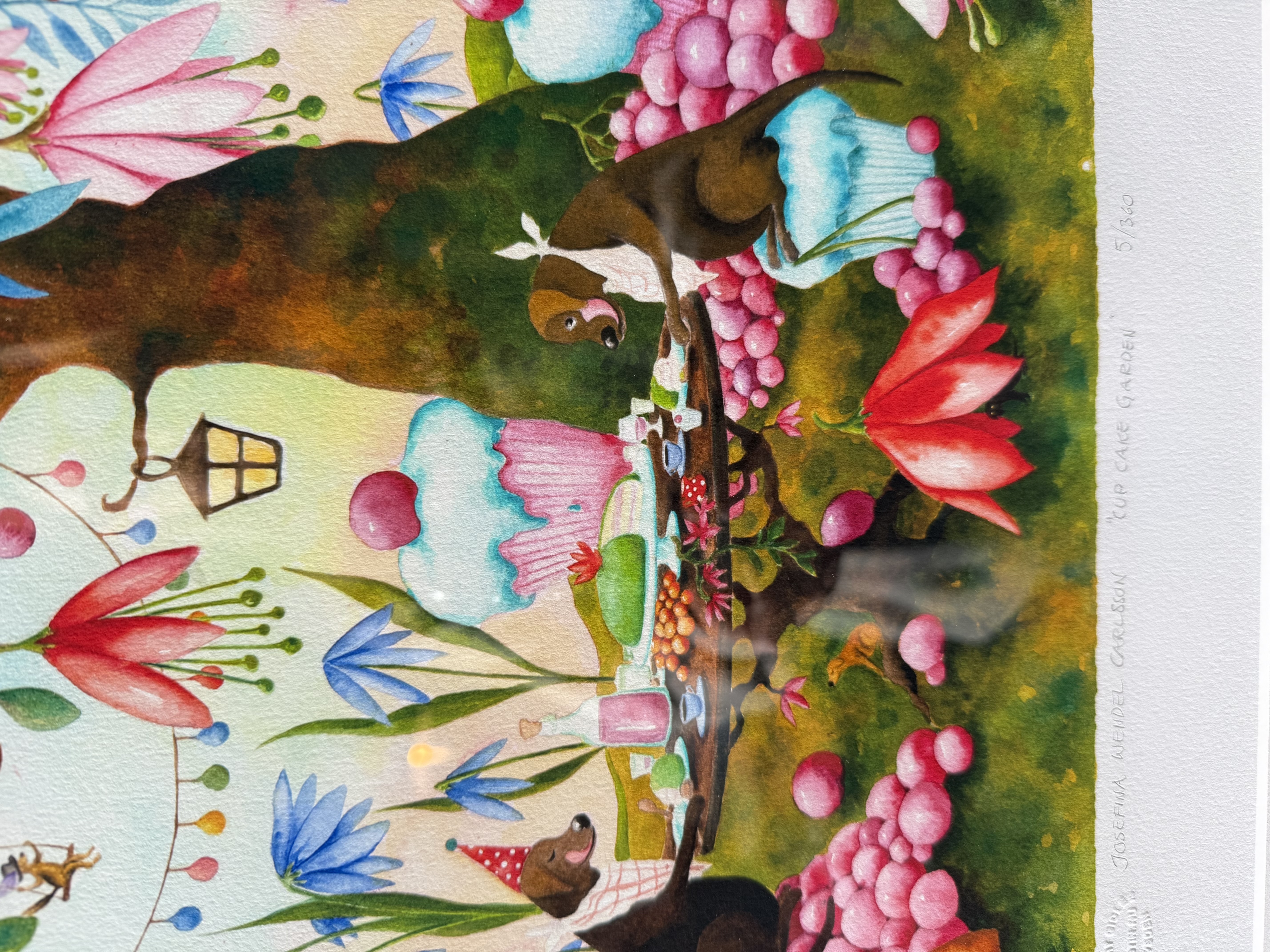 Fine Art Print -  Cupcake Garden  - 2