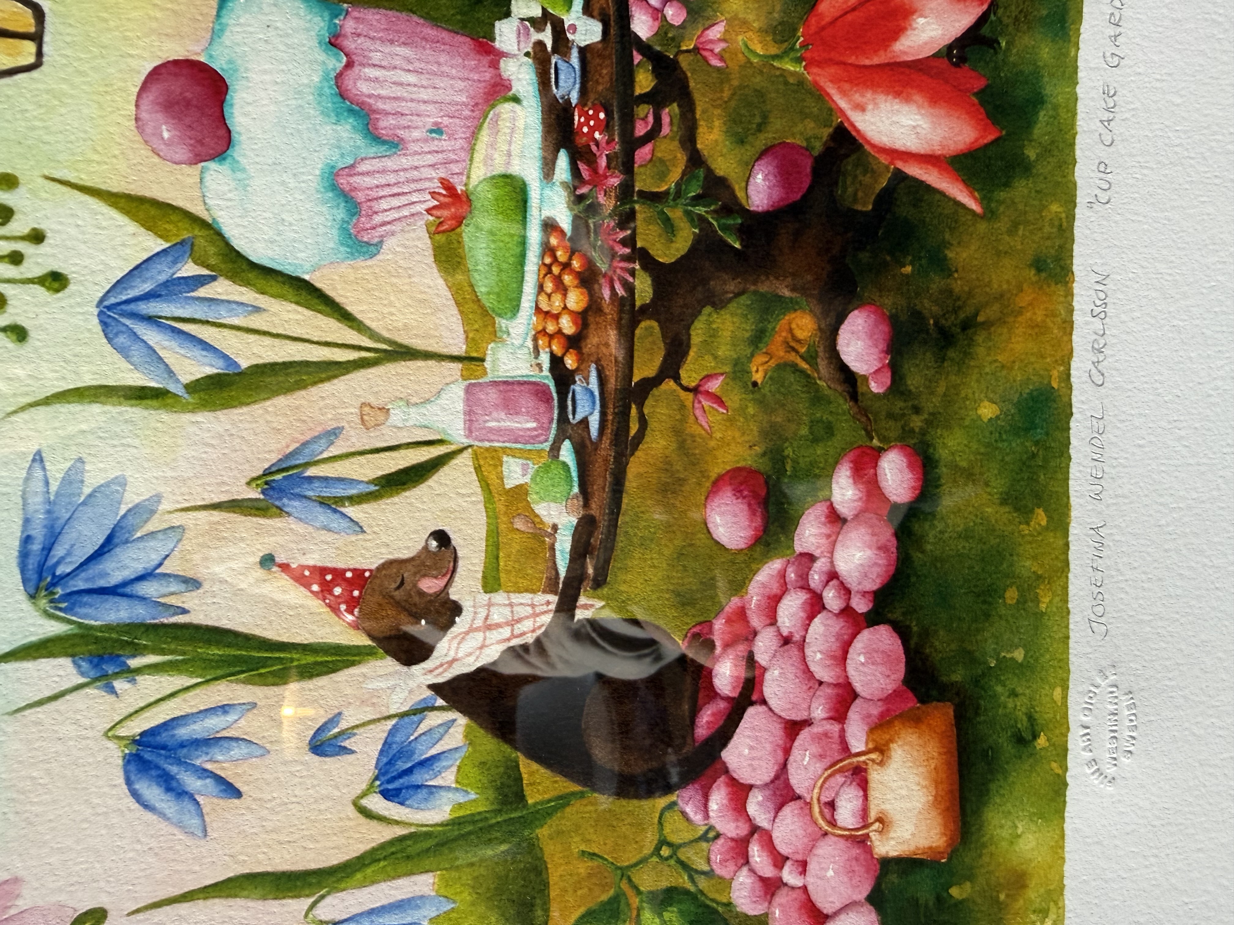Fine Art Print -  Cupcake Garden  - 3