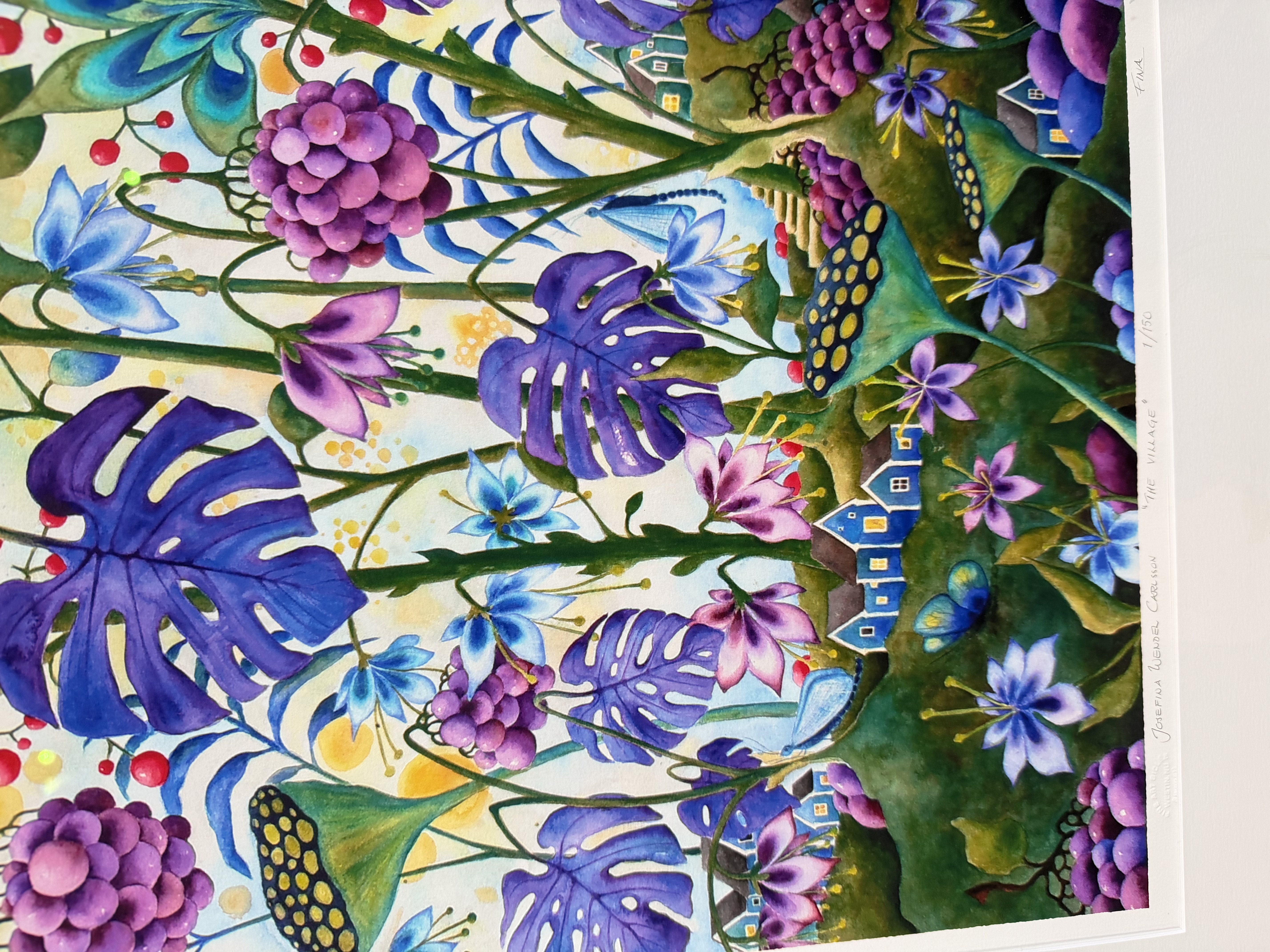 Fine Art Print -  The village  - 2