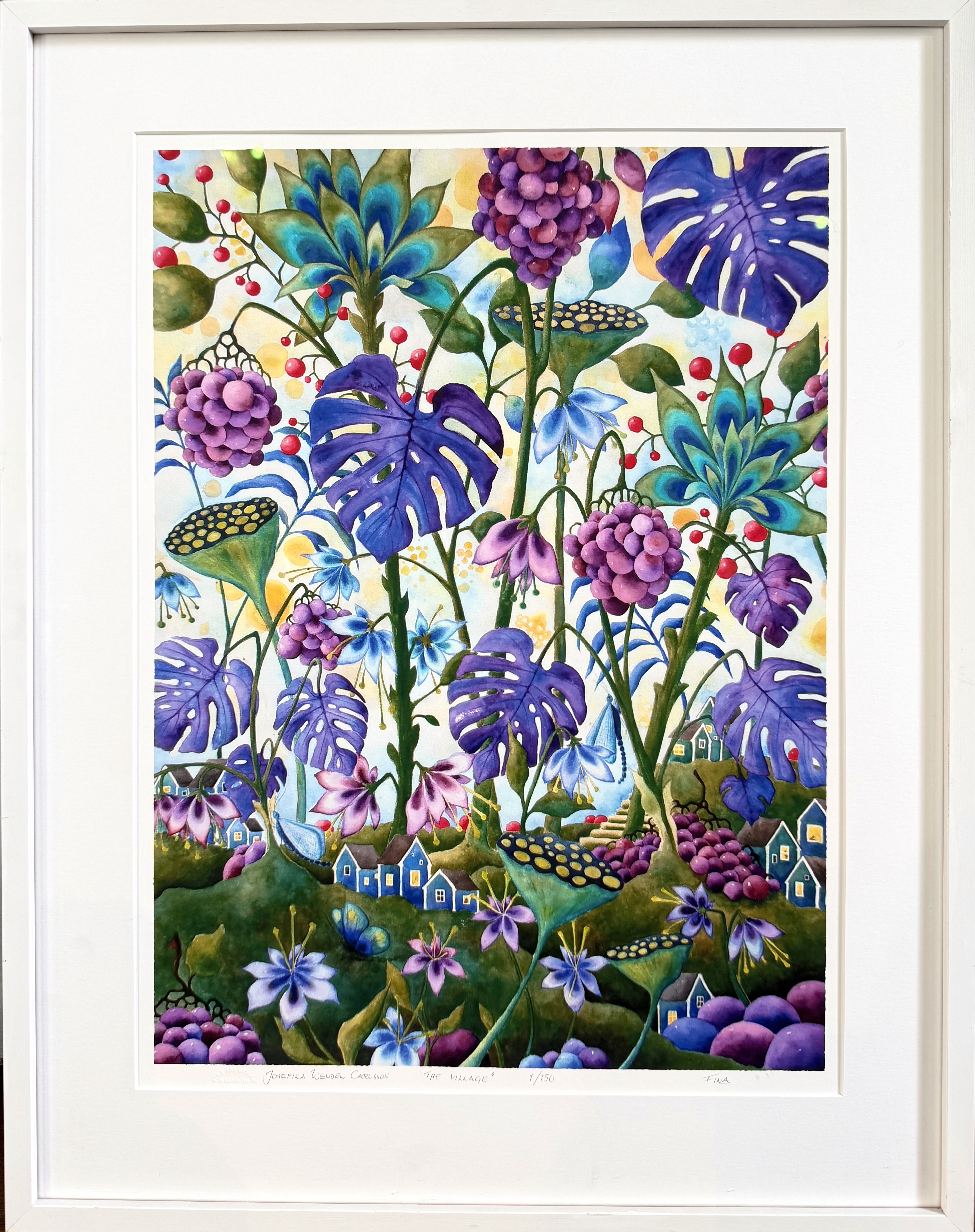Fine Art Print -  The village 