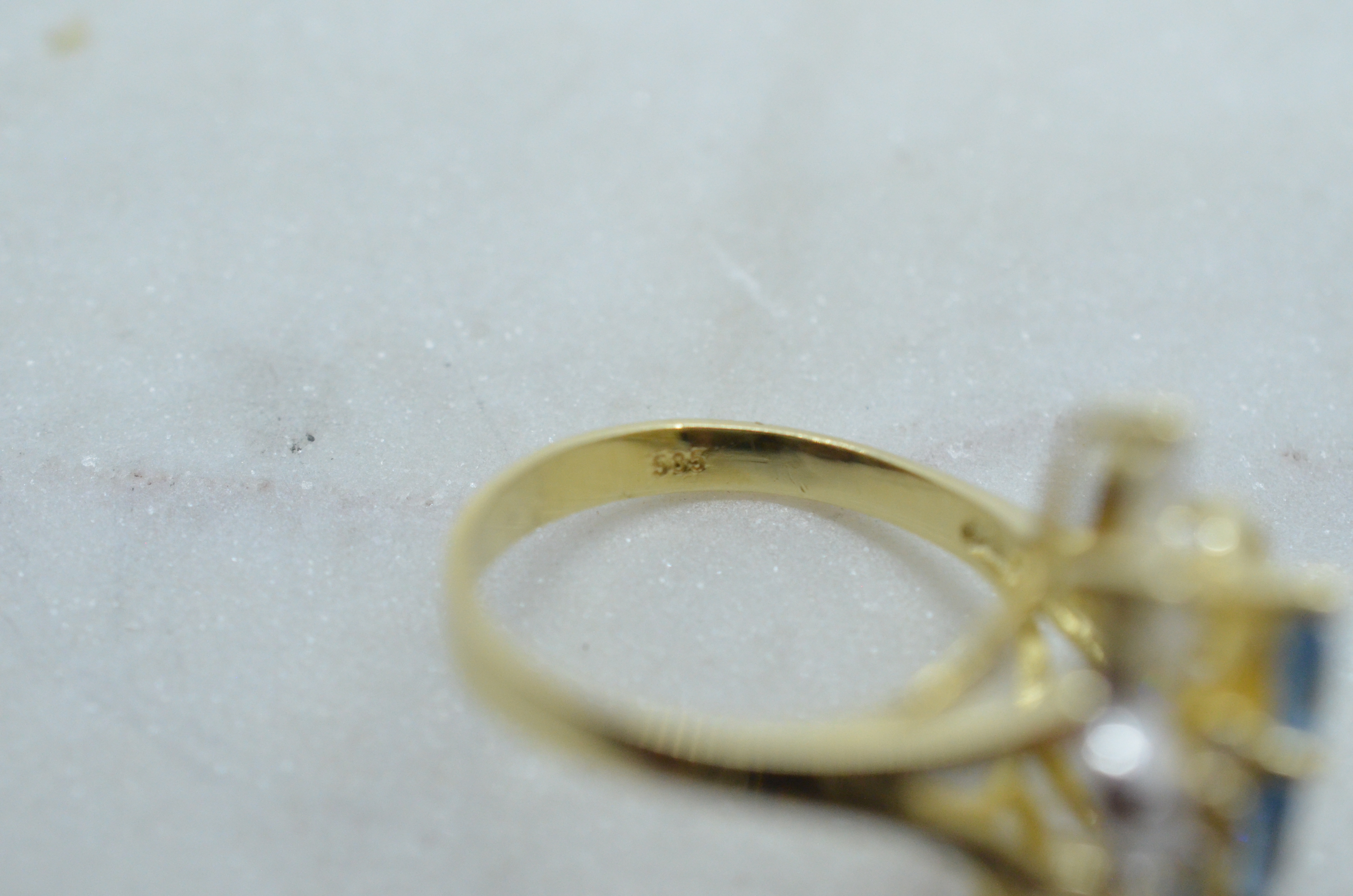 Second Hand 14k guldring - 7