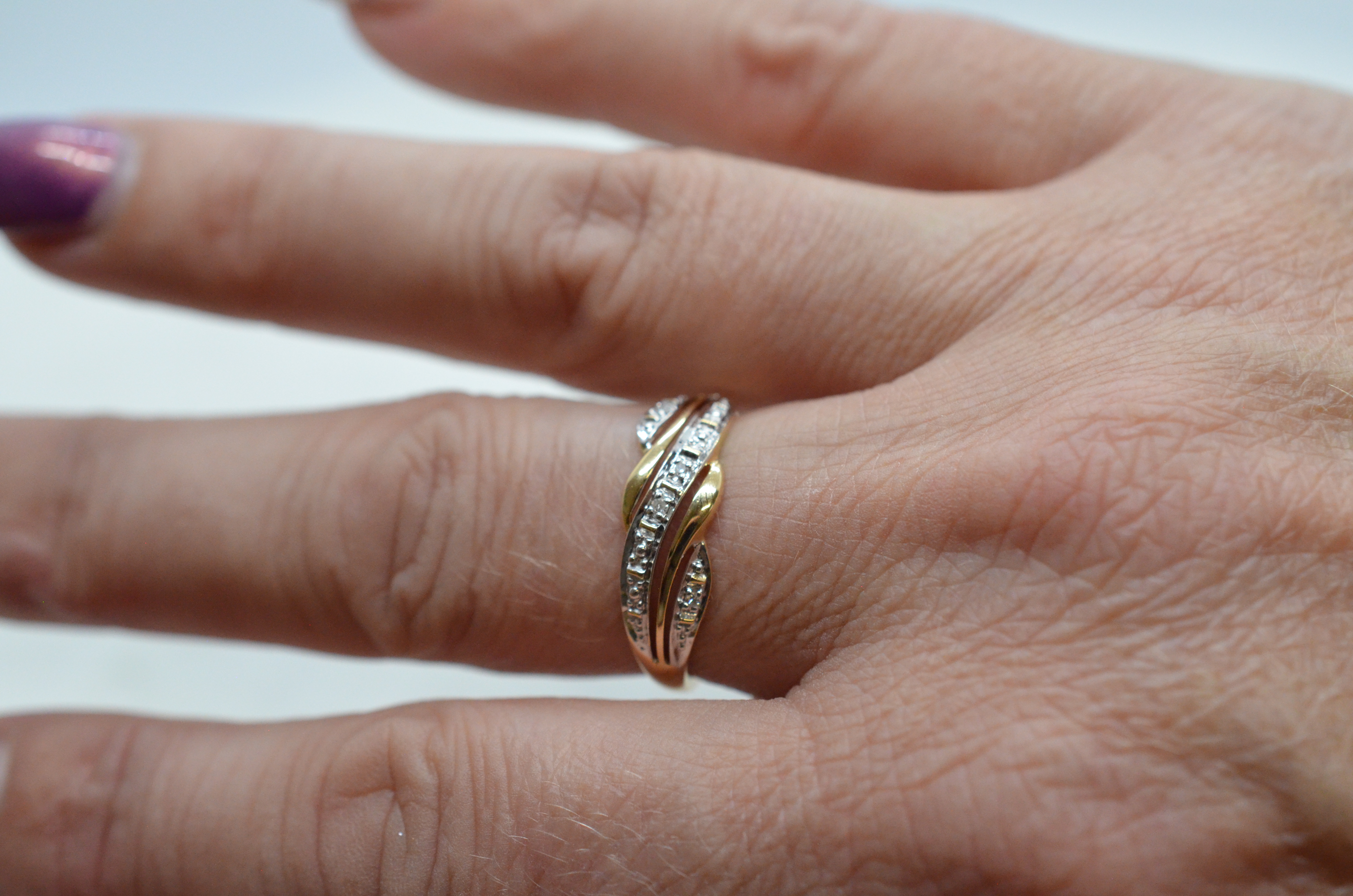Second Hand 18k diamantring  - 6