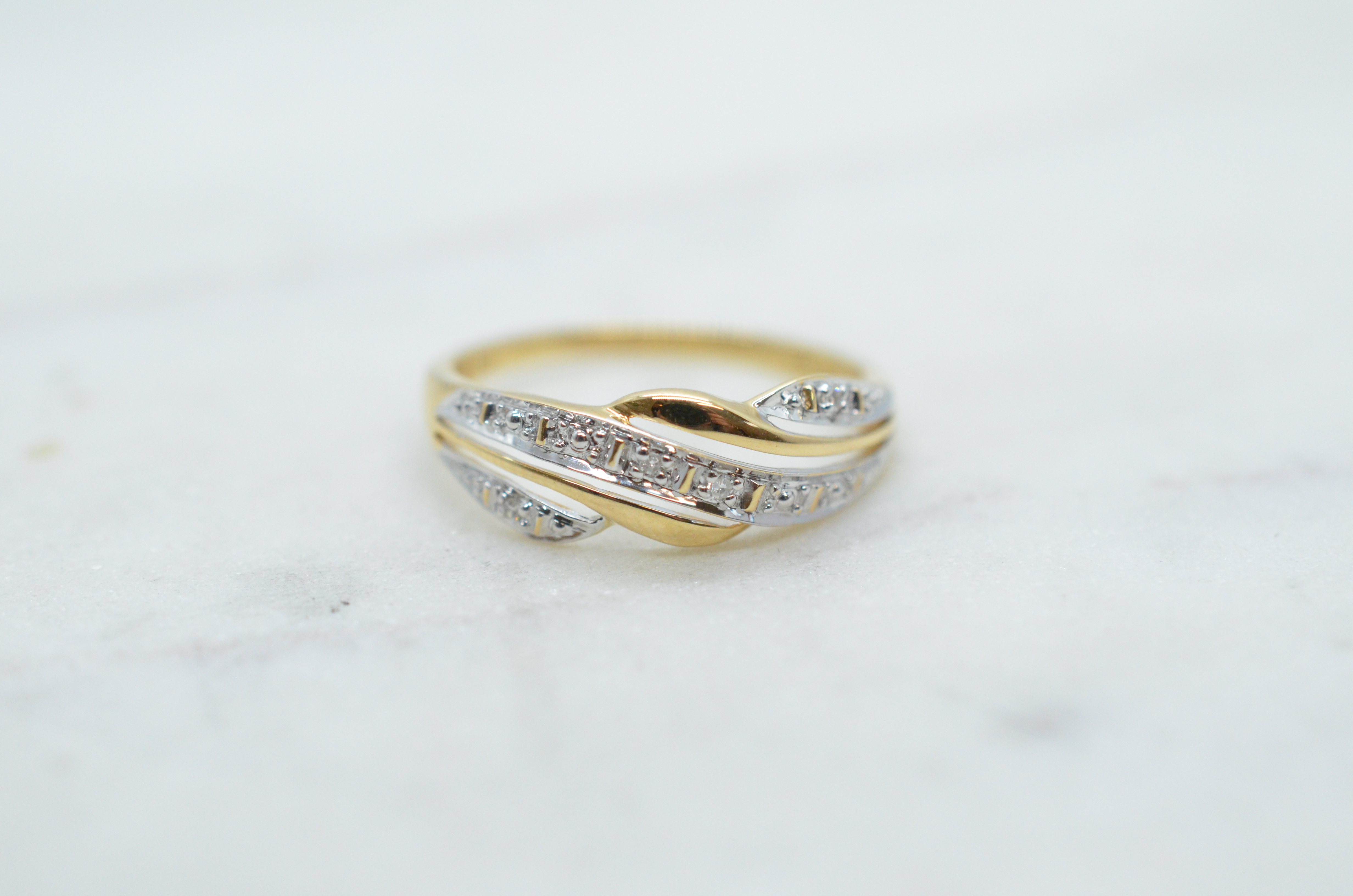 Second Hand 18k diamantring  - 3