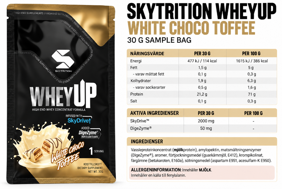 WheyUp - Whey Protein - Sample - 2