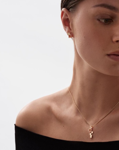 Himmeli earrings Guld 14K - 2