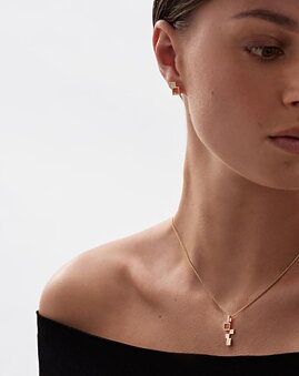 Himmeli earrings Guld 14K